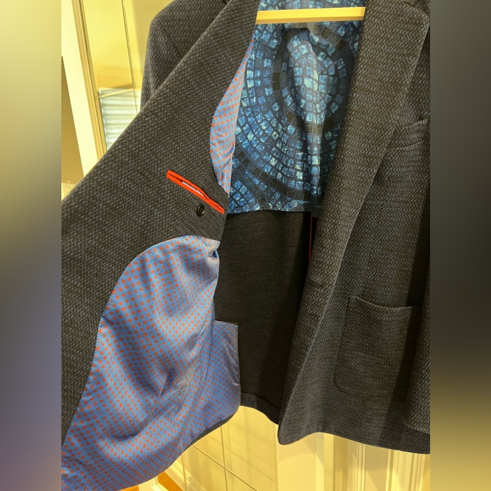 Robert Graham Sport Coat, Size 46 ,